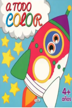 LIBRO DE PINTAR: A TODO COLOR
