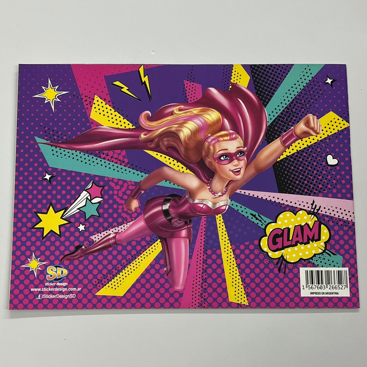 Barbie Super Princess: Album + 50 Envelopes