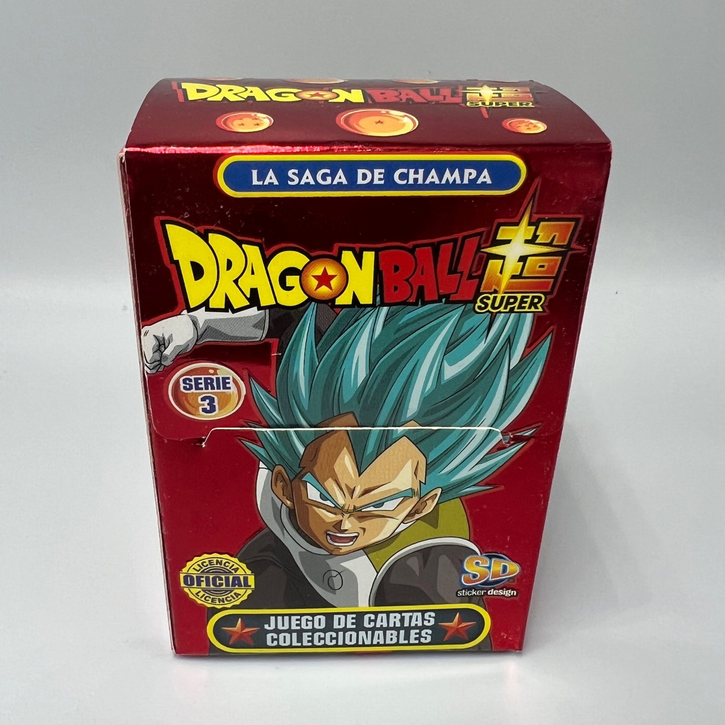 Dragon Ball Serie 3 Rojo: Mazo + 20 Sobres de Cartas