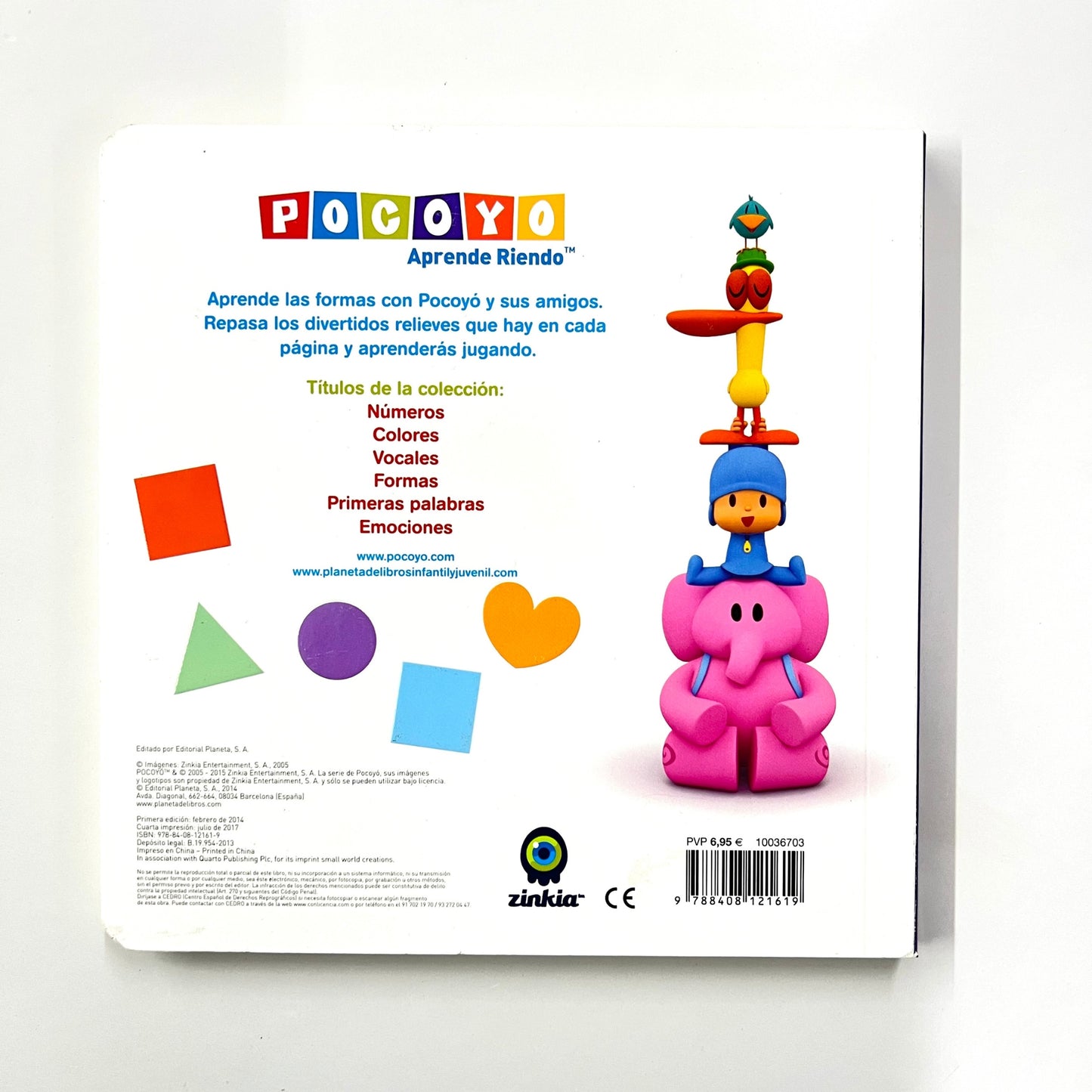 Pocoyo: Formas