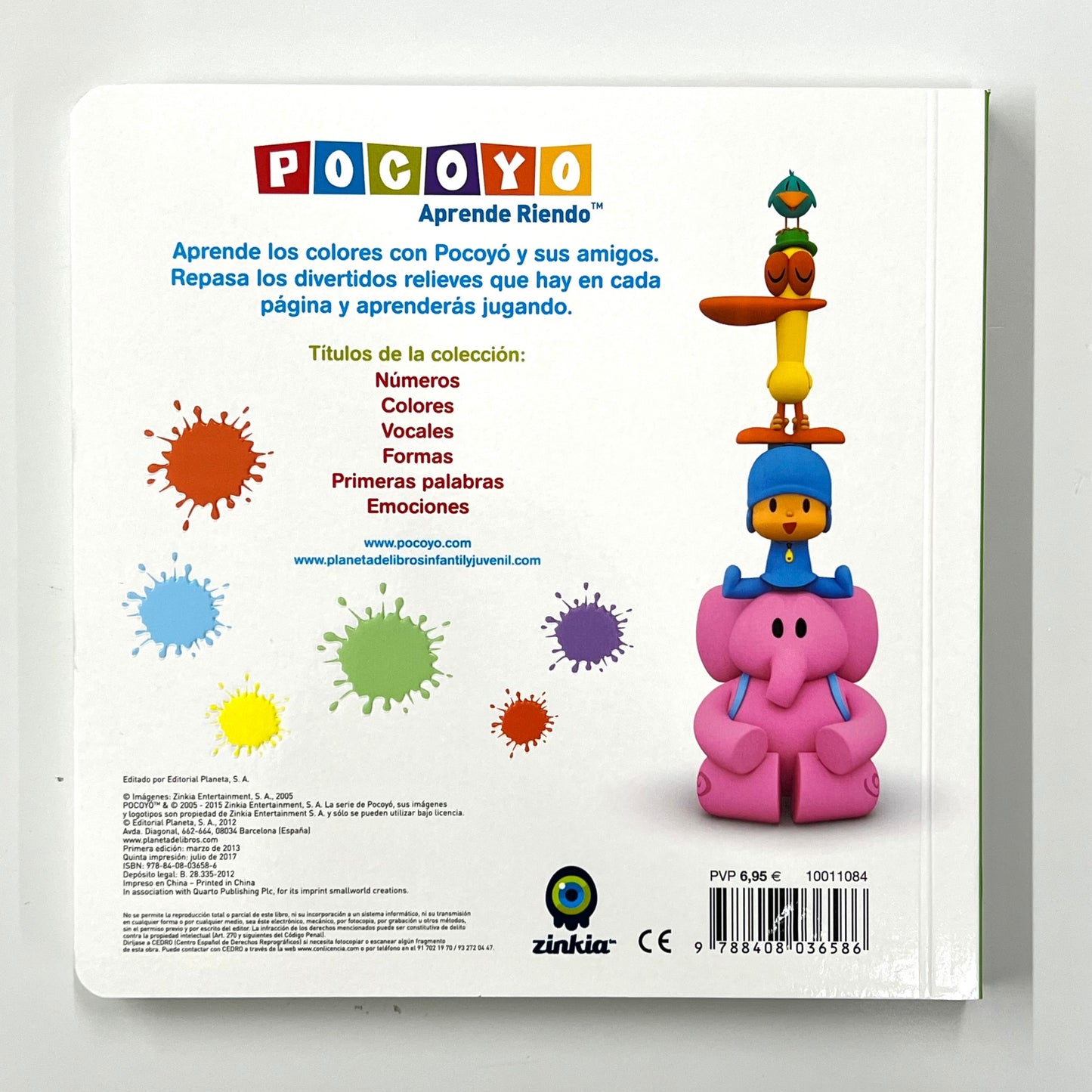 Pocoyo: Colores