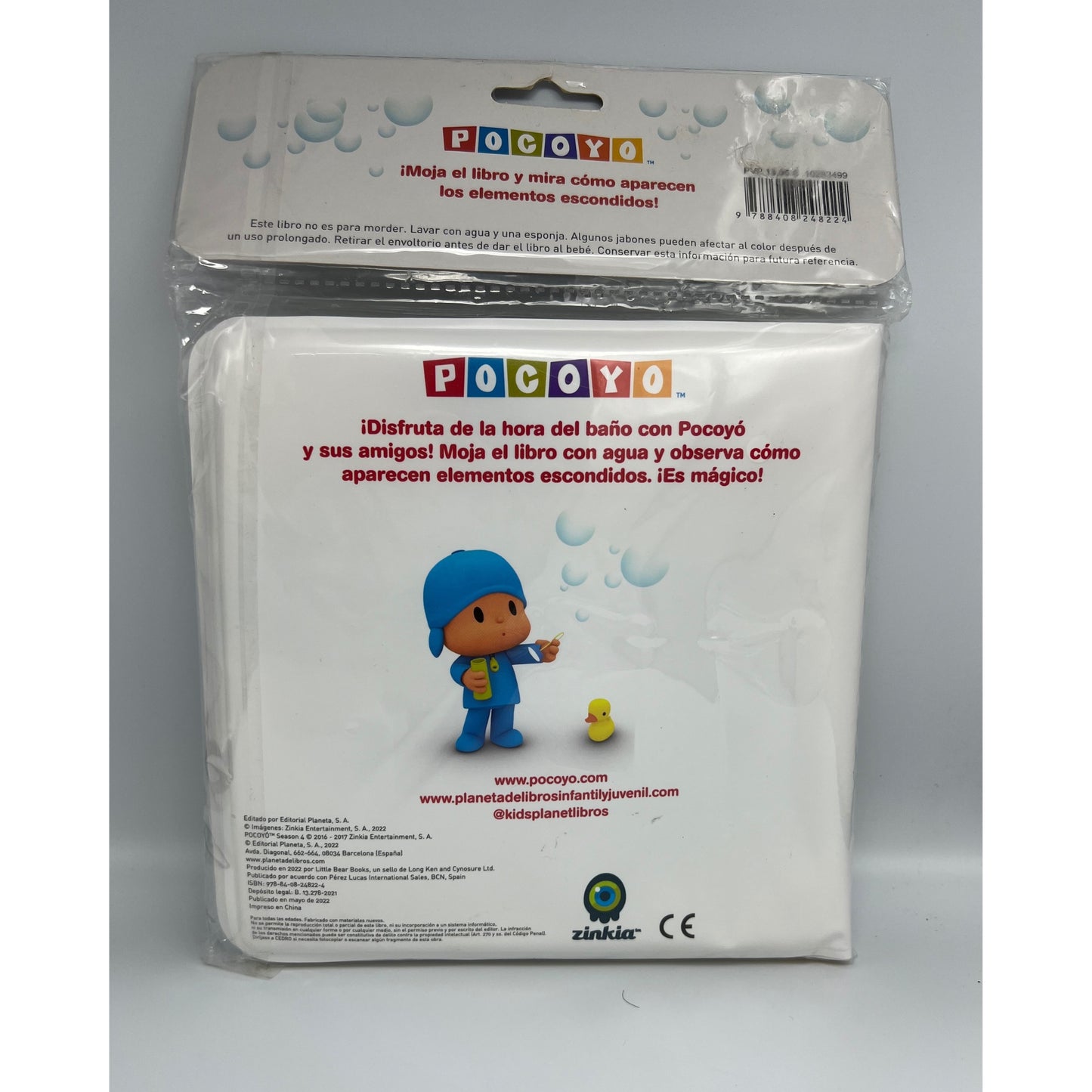 Pocoyo: Libro De Baño Magico
