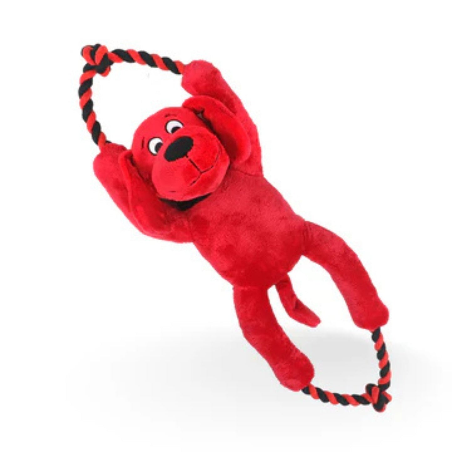 Clifford Busy Body Rope N' Wrangle: 15” Plush Dog Toy