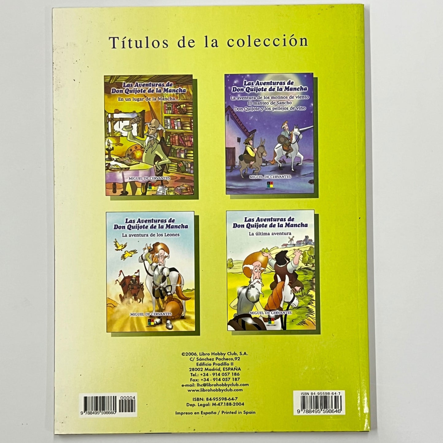 The Adventures of Don Quixote of La Mancha: The Last Adventure