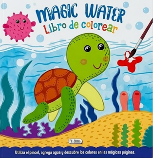 LIBRO DE PINTAR: MAGIC WATER