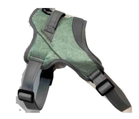 Doggy Tales: Patented Realtree Hart Harness Lime Green