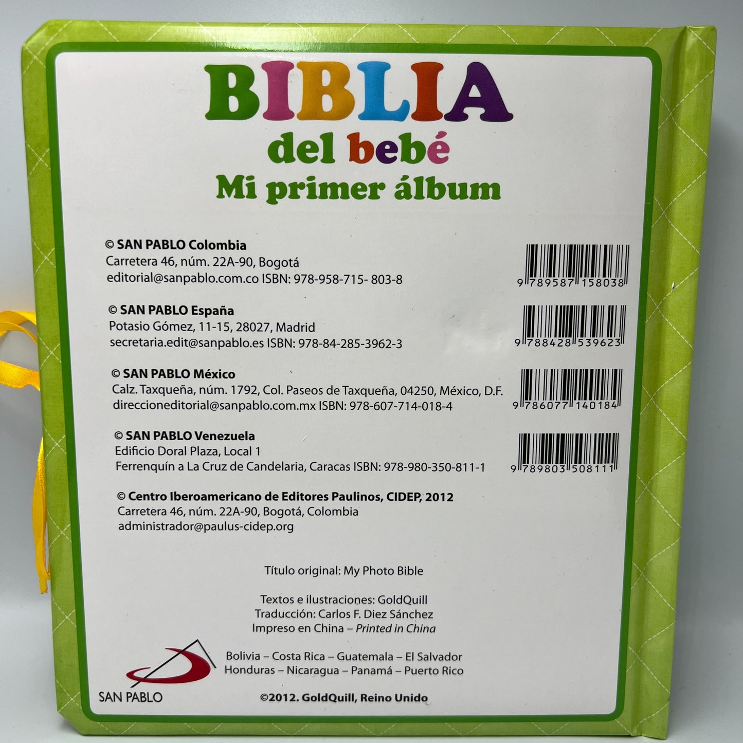 Biblia Del Bebé