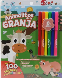 LIBRO DE PINTAR: COLOR STICKER