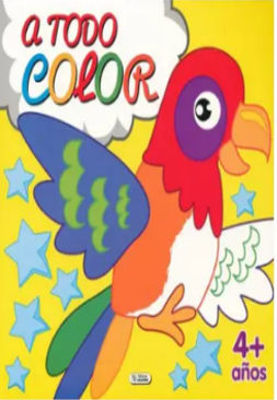 LIBRO DE PINTAR: A TODO COLOR
