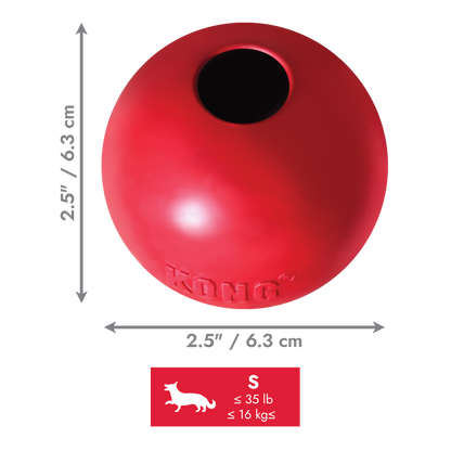 KONG Ball w/Hole Small