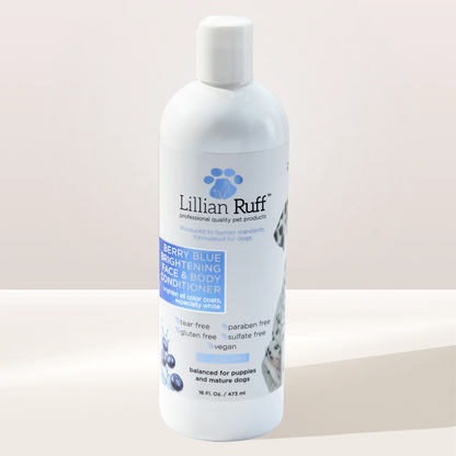 Lillian Ruff: Berry Blue Brightening Face & Body Conditioner