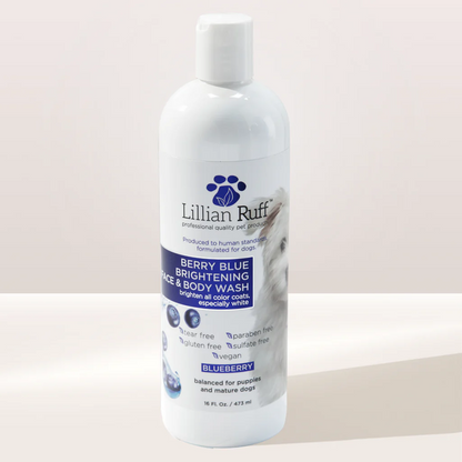 Lillian Ruff: Berry Blue Brightening Face & Body Wash