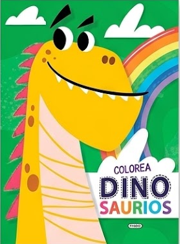 LIBRO DE PINTAR: COLOREA DINOSAURIOS GLITTER