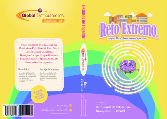Desafios De Ingenio - Reto Extremo: 320 Paginas & 546 Sopas De Letras / Puzzles