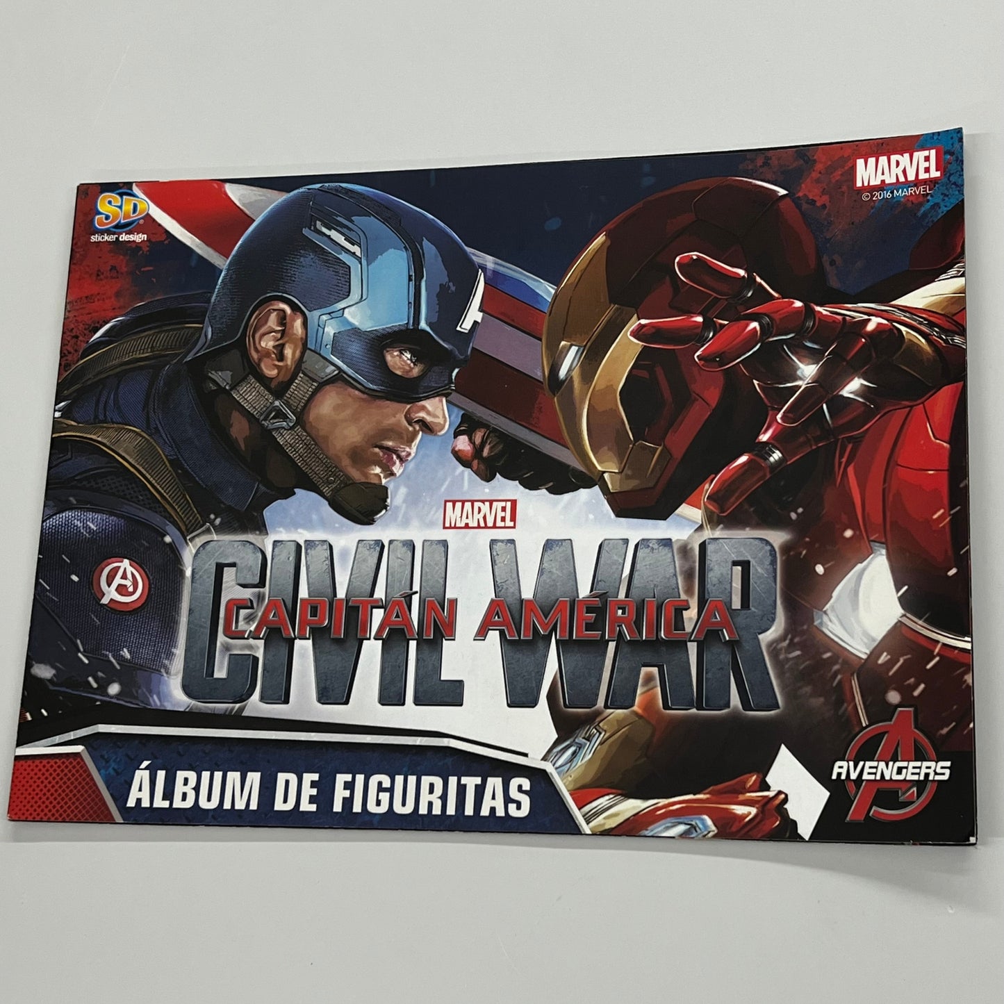 Civil War Capitán América: Álbum + 50 Sobres