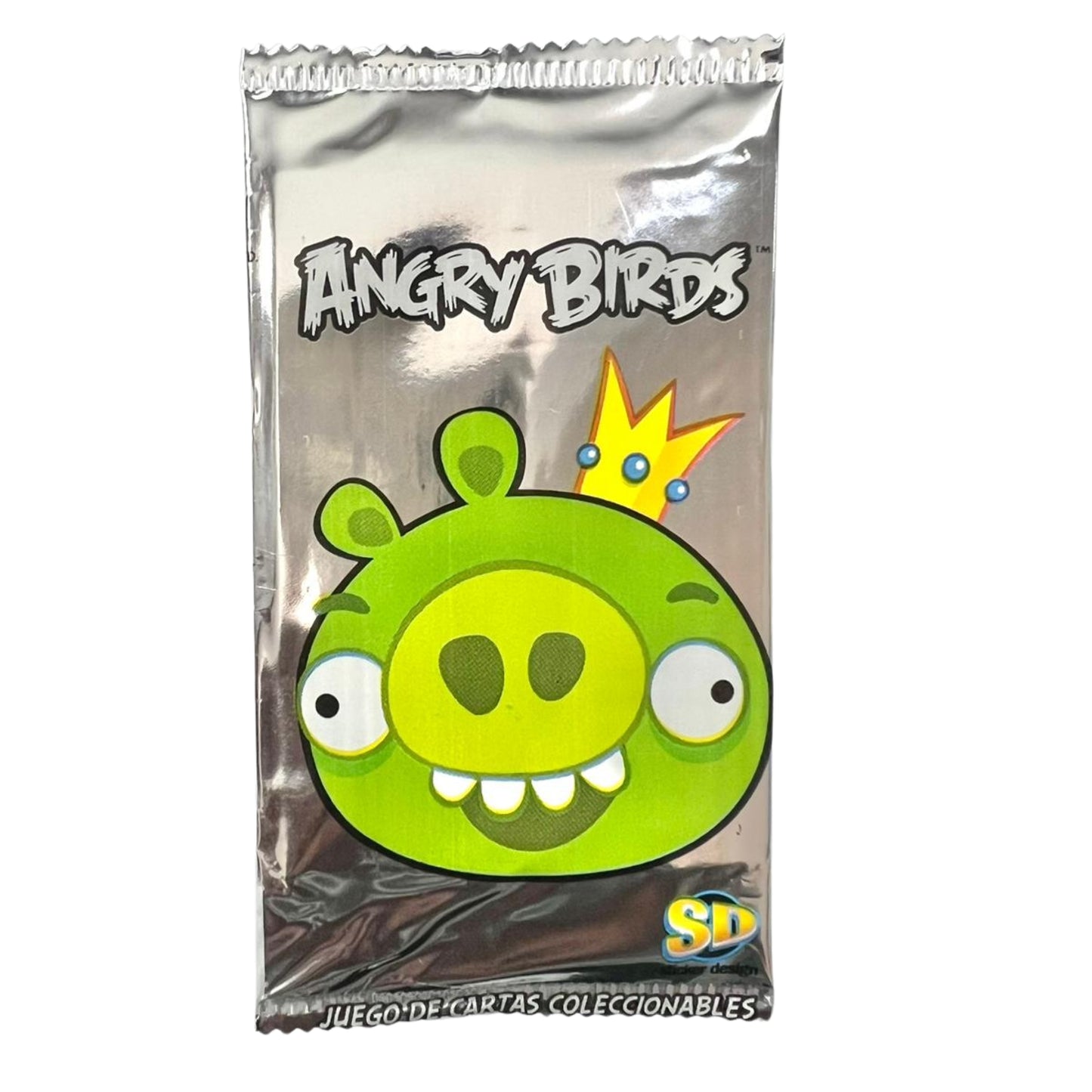 Angry Birds Cartas (Plata): 10 Sobres; 5 Cartas por Sobre