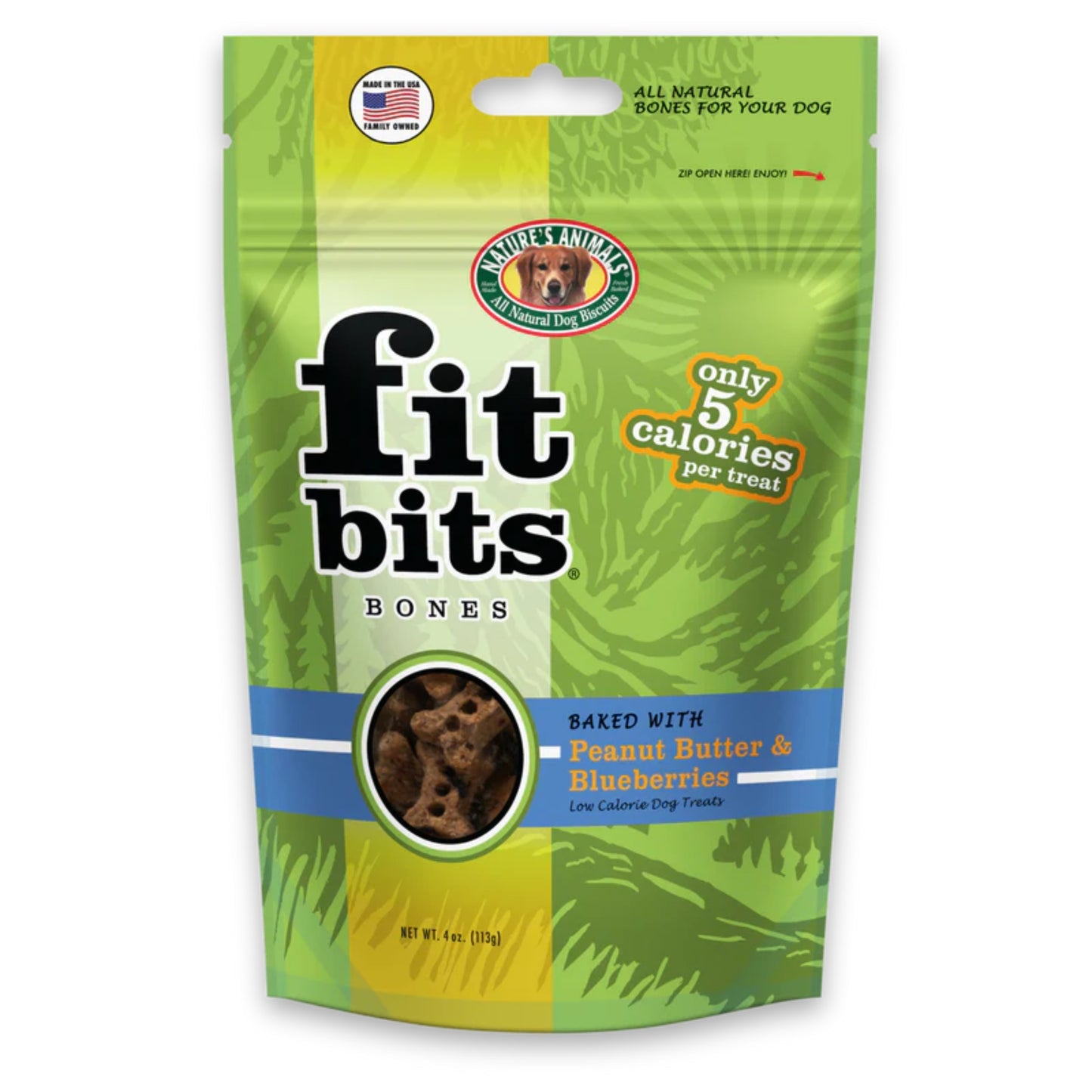 Fit Bits (Mantequilla de Maní y Arándanos)