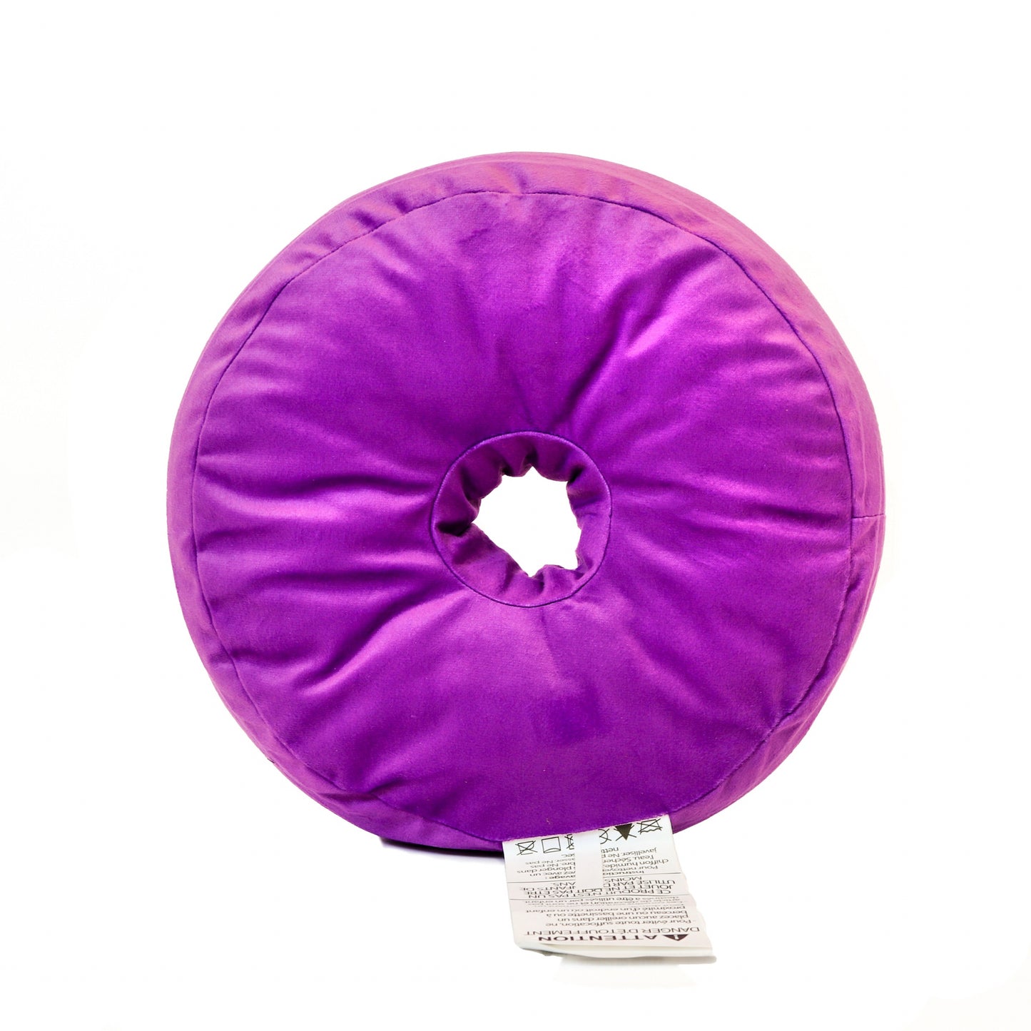 Lifesavers Candy Purple Round Pillow with hole