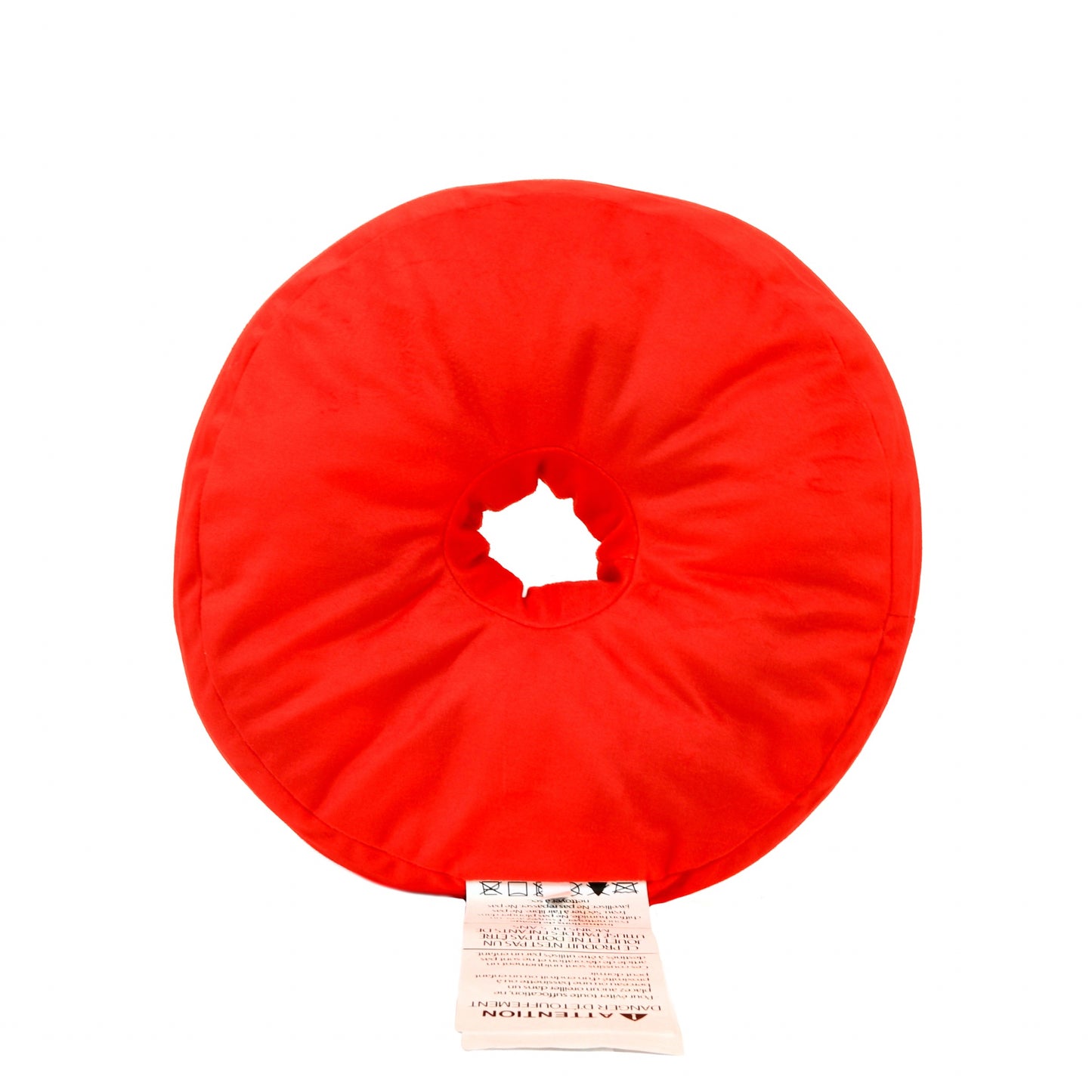 Lifesavers Candy Red Round Pillow with hole