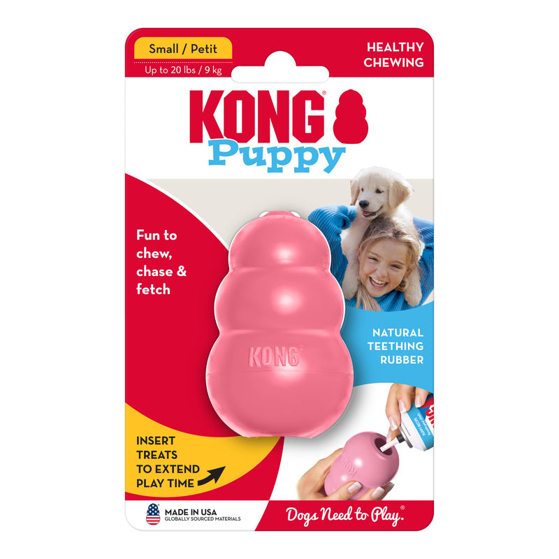 KONG Puppy Small: Pink & Blue