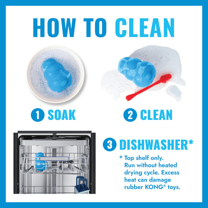 KONG Puppy Xtra Small: Pink & Blue