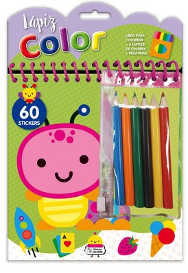 LIBRO DE PINTAR: LÁPIZ COLOR