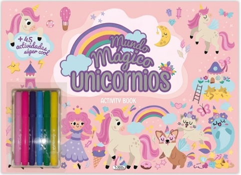 LIBRO DE PINTAR: MUNDO MÁGICO