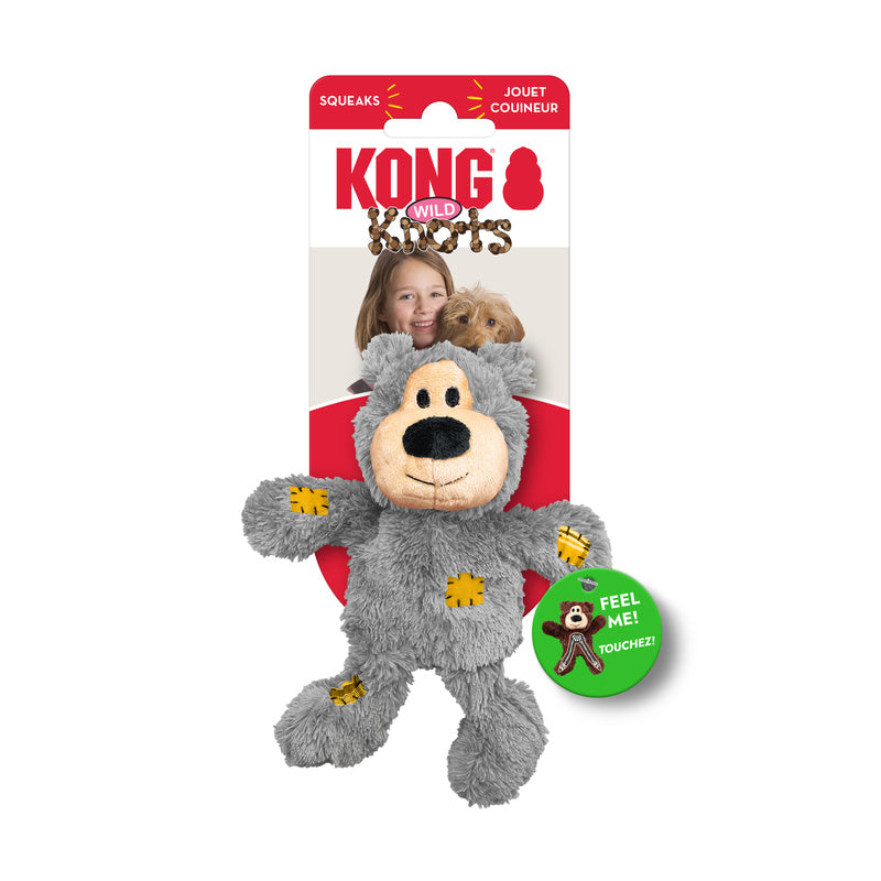 KONG Wild Knots Bear Assorted Xtra Small