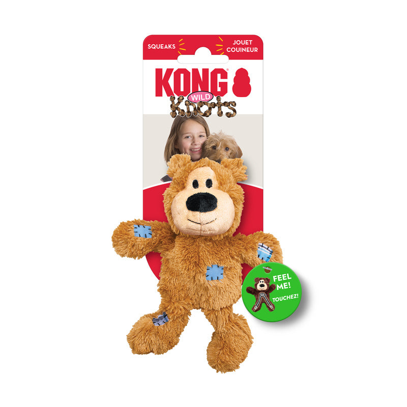 KONG Wild Knots Bear Assorted Xtra Small