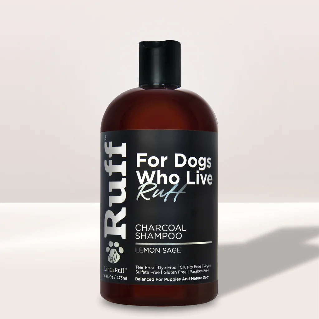 Lillian Ruff: RUFF Activated Charcoal Shampoo (Lemon Sage)