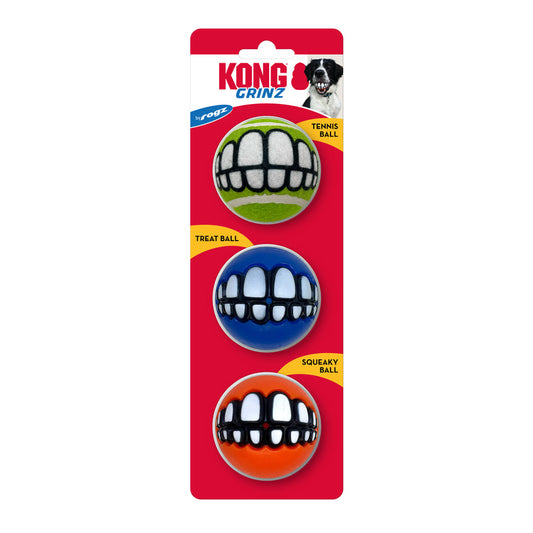 KONG Grinz by Rogz Medium Variety 3-pk