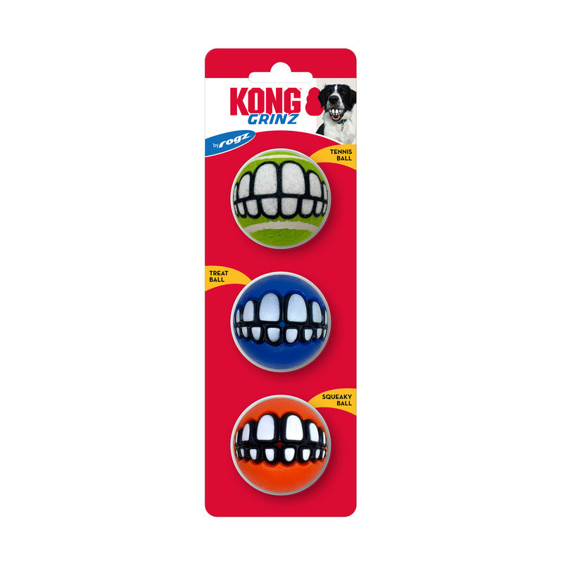 KONG Grinz by Rogz Small Variety 3-pk