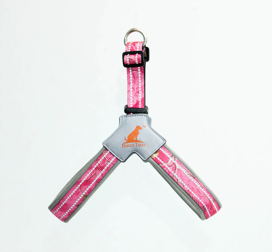 Doggy Tales: Realtree Step In V Harness Paradise Pink