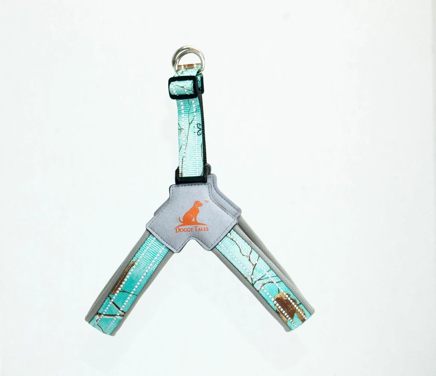Doggy Tales: Realtree Step In V Harness Sea Glass