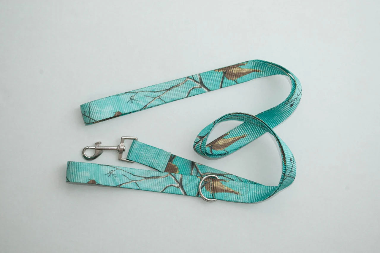 Doggy Tales: Realtree Classic Leash Sea Glass