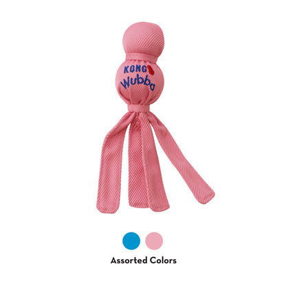 KONG Wubba Puppy Assorted Small: Blue & Pink