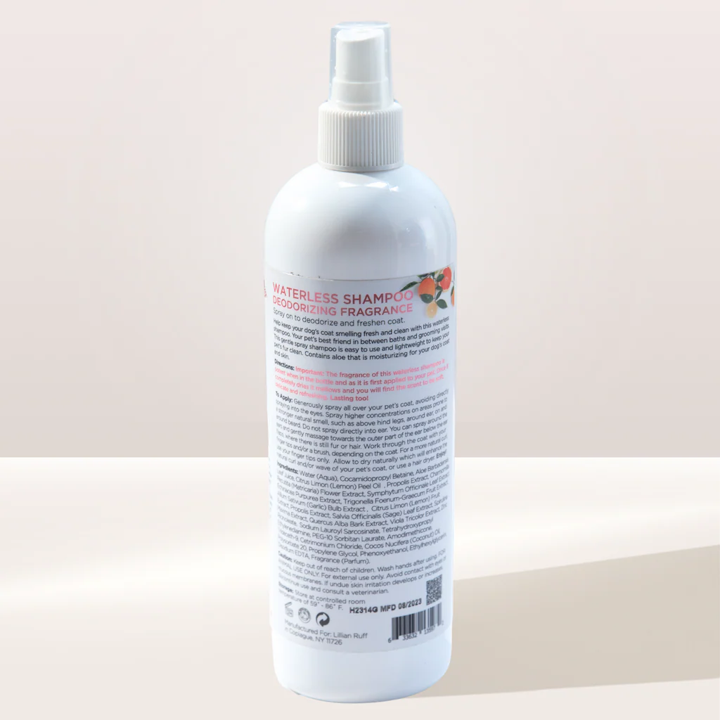 Lillian Ruff: Waterless Shampoo Citrus