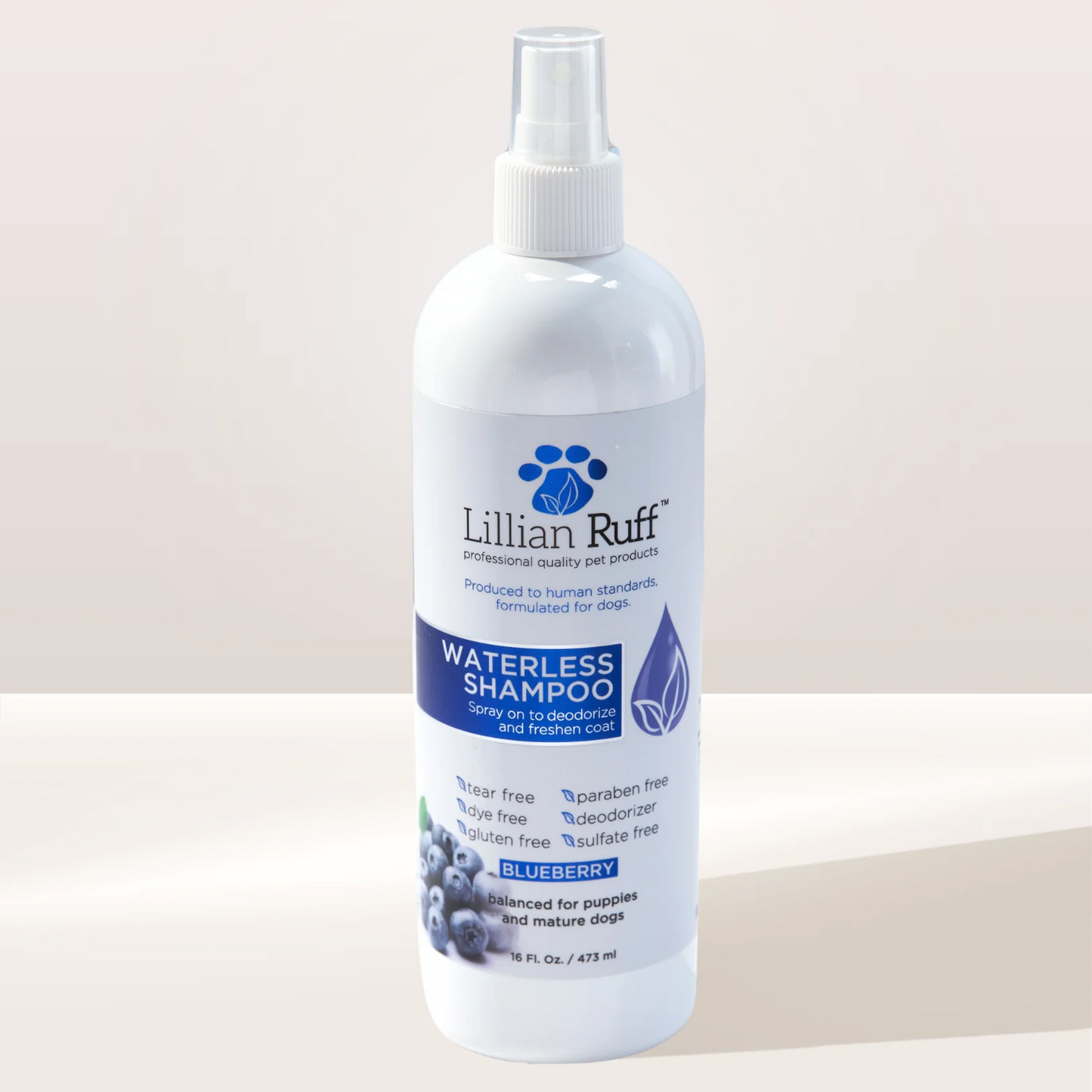 Lillian Ruff: Waterless Shampoo Blueberry