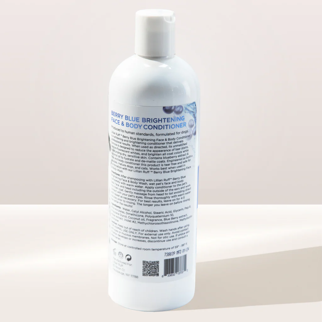 Lillian Ruff: Berry Blue Brightening Face & Body Conditioner