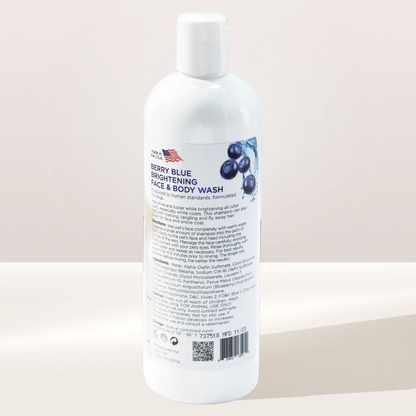 Lillian Ruff: Berry Blue Brightening Face & Body Wash